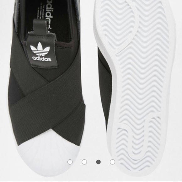 SOLD Adidas Superstar Slip On Sneakers - Picture 3 of 4